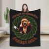 Art the Clown The Terrifier 3 Blanket Fleece Printed   Multifunction Lightweight Thin Throw Blankets for Sofa Outdoor Bedspreads