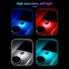 2PCS New USB Car Interior Ambient Atmosphere Light LED Signal Lights Auto Reading Lamp Decorations Night Lights Interior Accessories