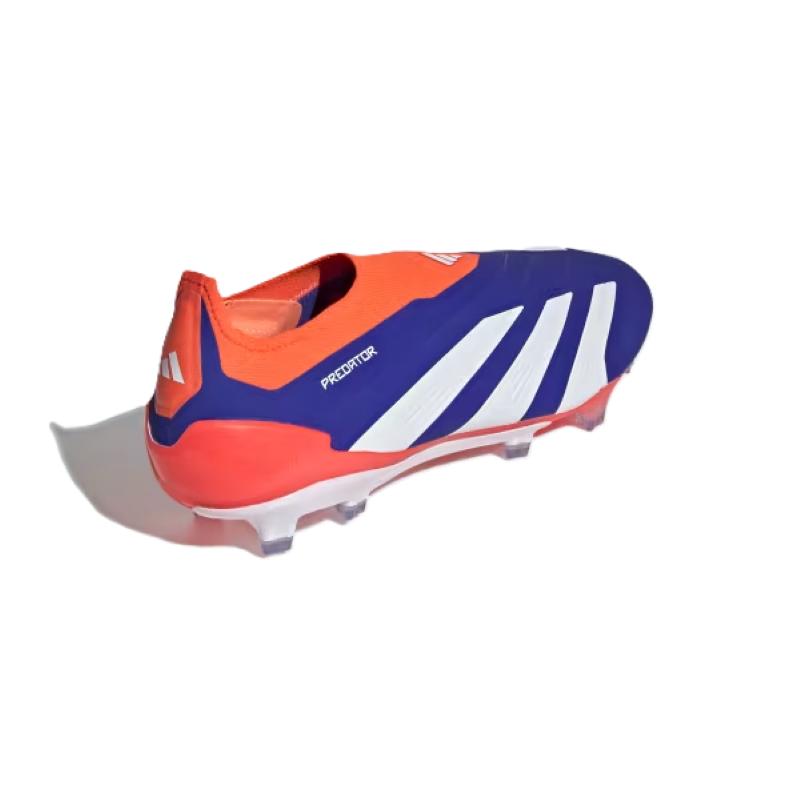 Adidas Predator Elite Laceless Fg Lucid Blue Cloud White Solar Red Sneakers IF6447