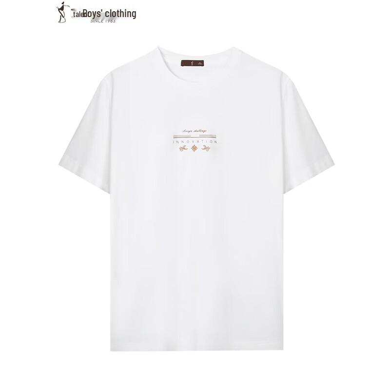 TRIES Men s Printed Breathable Crew Neck Short Sleeve T-Shirt 50