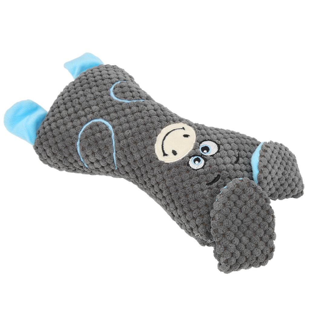 Plush Dog Toy Soft Squeaky Bite Resistant Interactive Pet Chewing Toy for Small Medium Large Dogs