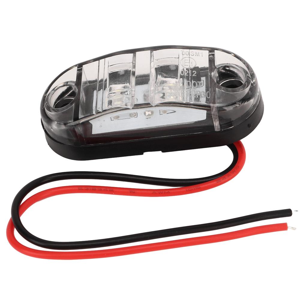 4 STÜCK LED Innen Seitenmarkierungsleuchten 12V Stabiles PC-Material Geeignet für Wohnmobile Schiffe Yachten