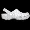 Crocs Classic Geometric Clogs Sandals Slippers White 209563 100