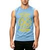 Men's Sleeveless Casual Tank Top Labor Day Graphic Print Muscle Fit Round Neck Summer Shirt for Outdoor Activities