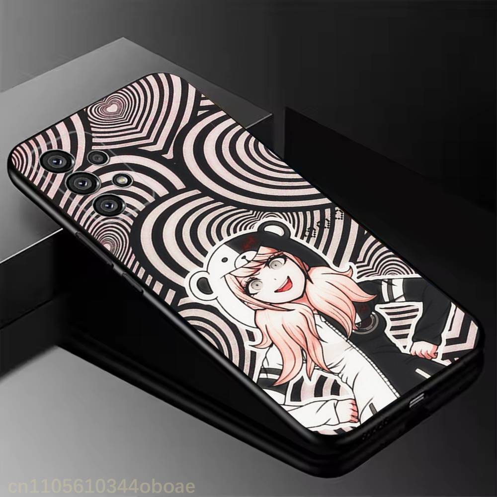 D-Danganronpa Enoshima Junko Phone Case For Samsung Galaxy A13,21s,22,31,32,52,53,71,80,A91 Soft Black Shell