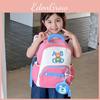 Cute And Fun Dual Shoulder Backpack For Boys And Girls Featuring Bear Pattern For Kindergarten