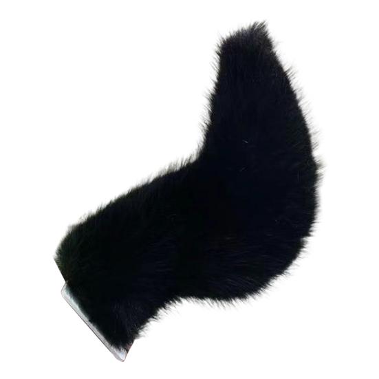 Remote Control Car Tail with Motion Sensor Plush Animal Tail for Vehicle Decoration And Cosplay USB Rechargeable Novelty Gift for Car Enthusiasts