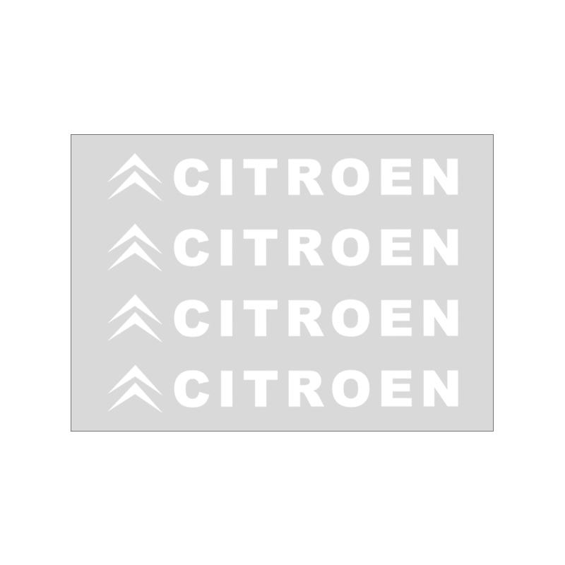 4Pcs Car Door Handle 3D Stickers Tire Rear View Mirror Decals Decoration For Citroen C1 C3 C4 C5 C6 2CV VTS Picasso Cross Cactus RD3 C4L DS3 DS4 DS5