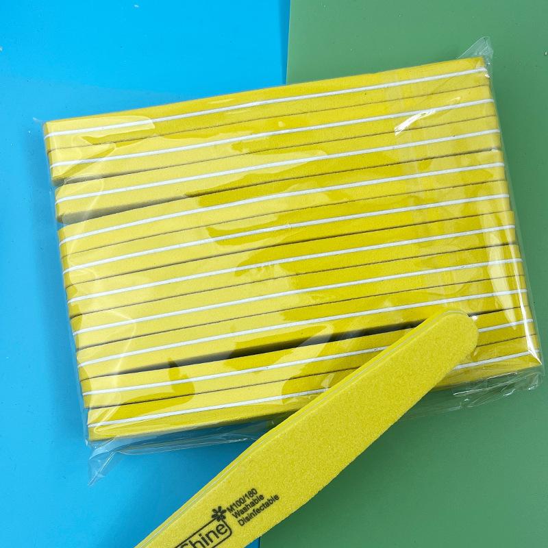 Nail Art Tool Set Diamond-Shape Sponge Files Double-Sided Nail Files Accessories Nail Art Buffing Strips Polishing Strips