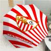 Seville Logo Print Automatic Umbrella, 8 Rib Iron Frame, Plastic Handle, Suitable for Outdoor Travel &Daily , Ideal Gift