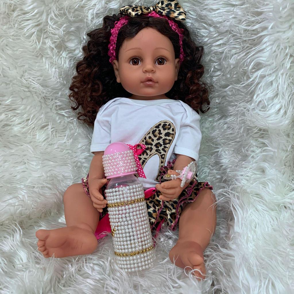 NPK Genuine 55CM Waterproof Full Silicone Reborn Baby Doll