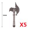 MOC Medieval Military Anime Figures Weapons Building Blocks Toys Soldiers Shield Sword Bow Trident Ax Gun Hammer DIY Gifts K027