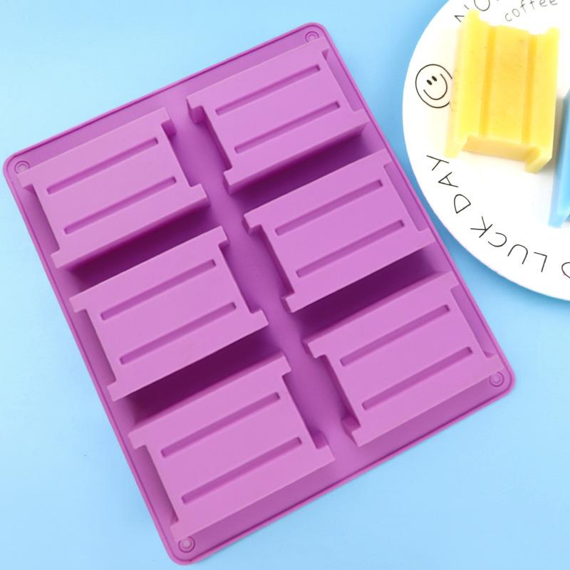 Handmade Soap Mold,Patterned Silicone Mold, Aromatherapy Plaster Mold,Cold Process Soap Mold,High-Temperature Resistant Food-Grade Silicone Cake Mold