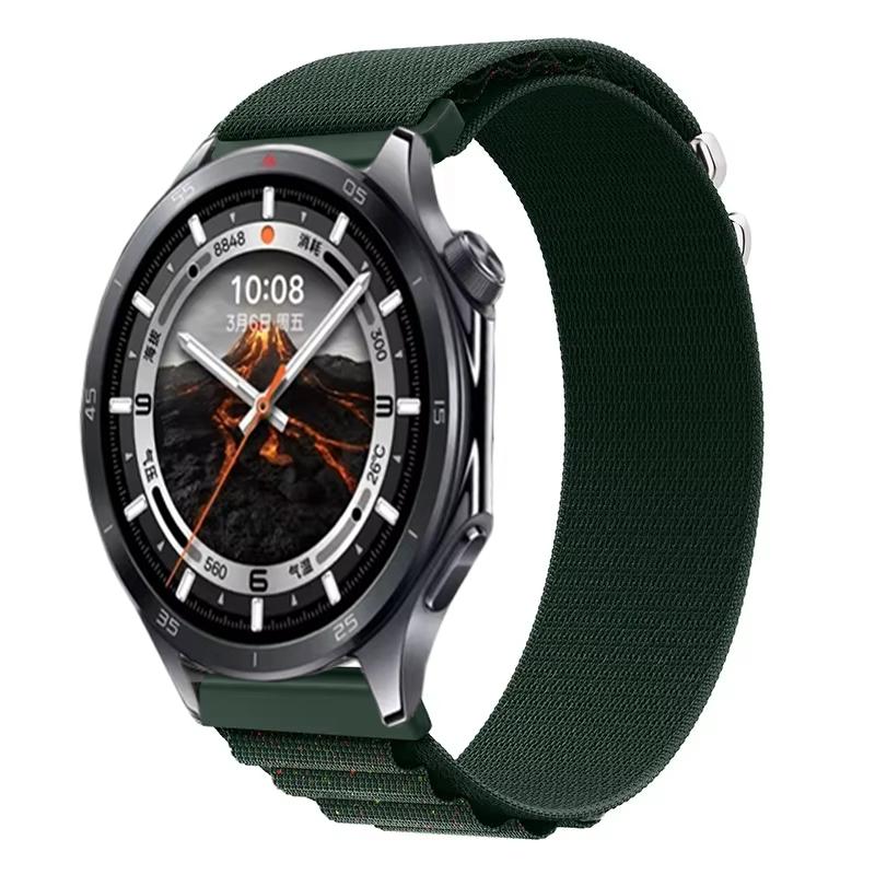 20mm 22mm Alpine Loop Nylon Strap forWatch 4 Pro/X2/X3 Sport Bracelet for OnePlus Watch 3 46mm/2/2R Replaceable Watchband