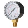 50mm Pool Filter Water Pressure  Hydraulic Pressure Gauge Meter Manometer 1/4" NPT Thread Double Scale Glycerin Filled Meter