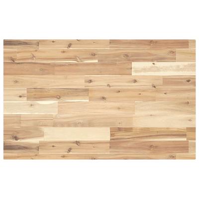Vidaxl Desk Top, 140X50X4 Cm, Solid Acacia Wood