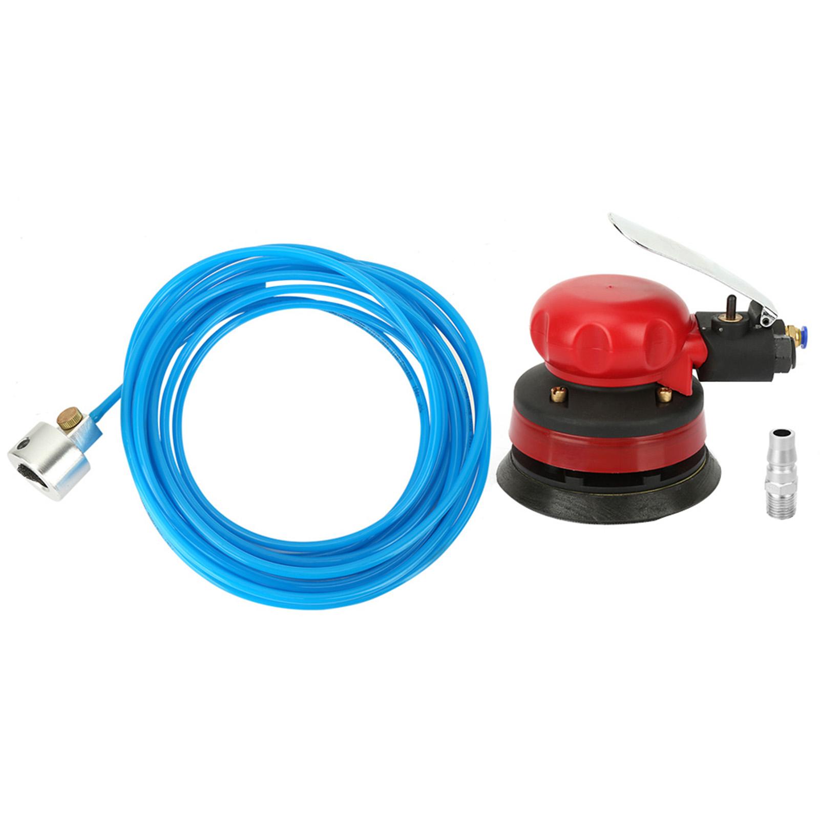 

5 Pneumatic Polisher Air Water Sander 1/4 Inlet Grinding Machine Kit Air Polisher Pneumatic Sander Air Water Sander Air Sander