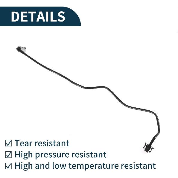 Tubo del radiatore per Volvo XC60 2010-2014 Plastica 1 Pezzo Tubo del liquido di raffreddamento