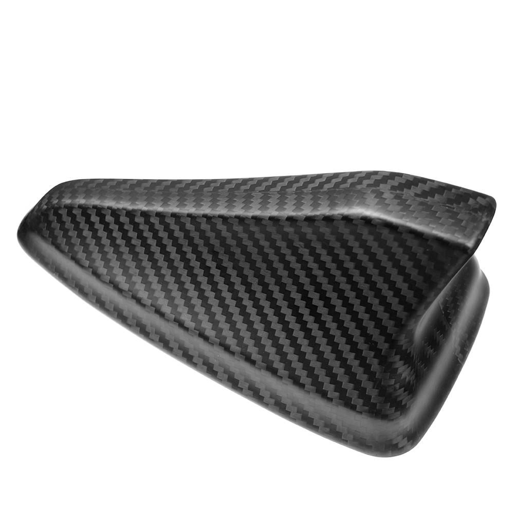 For Hyundai i30 N 2024 Real Carbon Fiber Exterior Car Roof Antenna Stickers Shark Fin Cover Trim Accessories