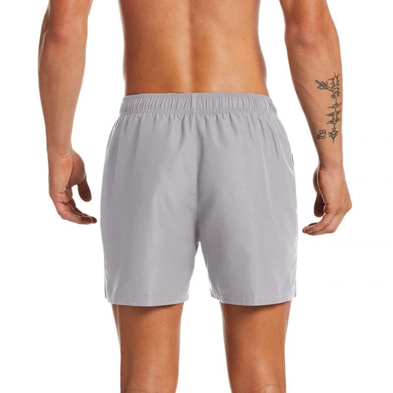 Nike Einfarbig Elastischer Bund Gerade Lässige Shorts Herren Unterteile Grau NESSA560-079