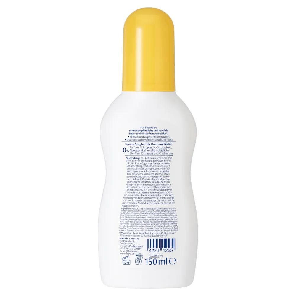 Hipp Hypp Sun Spray Kids Ultra Sensitive LSF 50+, 150ml