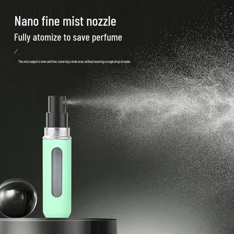 Spot 5ml Bottom-Fill Perfume Atomizer with Window – Portable Mini Spray Bottle