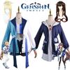 Genshin Impact Hutao Yoimiya Cosplay Costume Wig For Halloween
