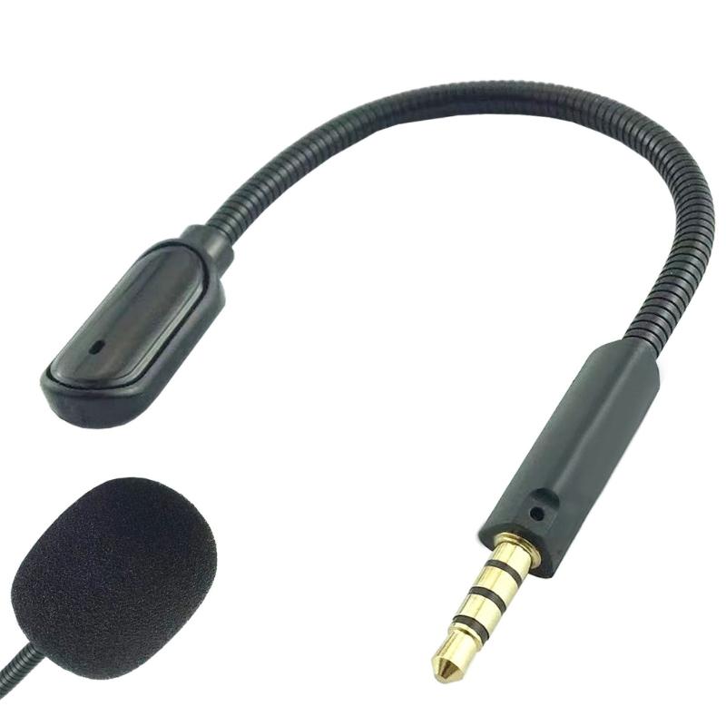 MultiPurpose 3.5mm Microphone Boom For Wireless Headsets Suited For Gamers Professional Improving Voice Interaction