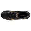 Mizuno Pro 2 Pro Round Toe Lace-Up TF (Rubber Studs) Slip-Resistant Durable Soccer Shoes Men Soccer Shoes Black Gold P1GD231450