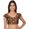Women's Silk Blend Ethnic Blouse Indian Pakistani Wedding Party Wear Choli Dress