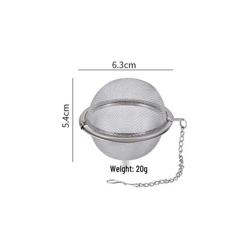 304 Stainless Steel Spice and Tea Infuser Ball for Soup and Hot Pot