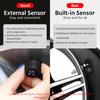 Mini Portable Pressure Gauges Digital Displays Electronic Automotive Universal Tire Pressure Detectors Pressure Monitor Lighters