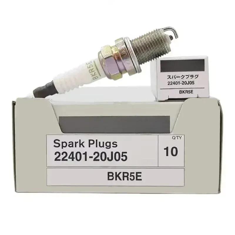 4/6pcs 22401-20J05 BKR5E Normal Spark Plug For Nissan Altima Sentra 100 NX 240 SX 14mm 2240120J05 BKR5E-7938 22401 20J05