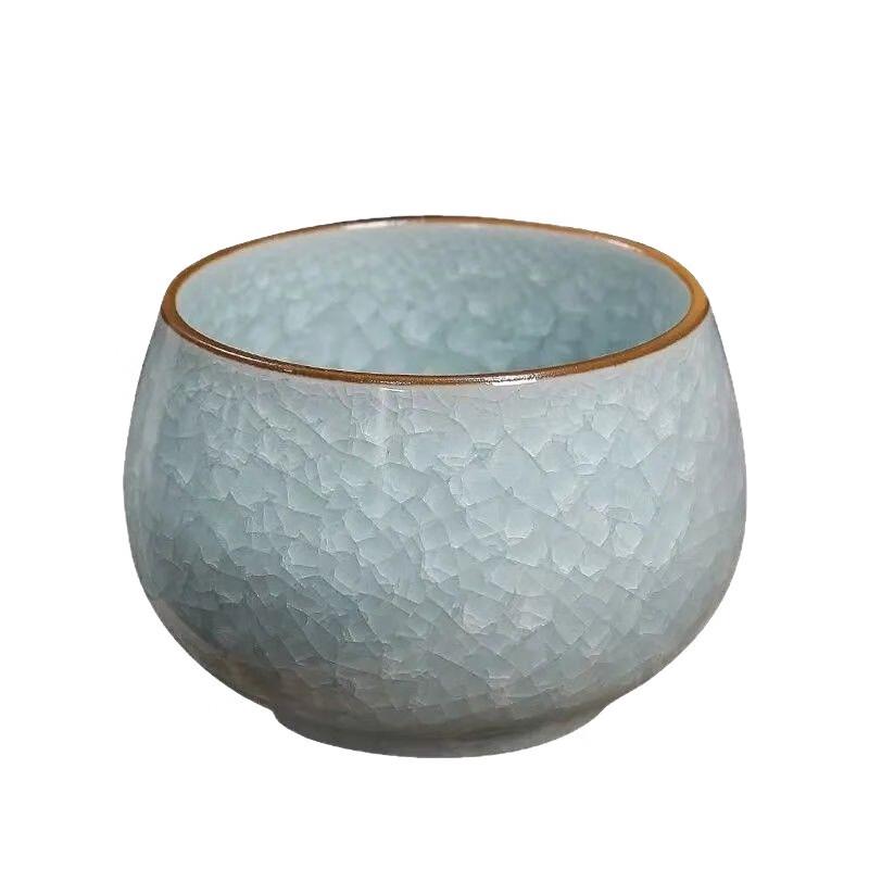 Ru Kiln Ice Crack Zen Master Tea Cup