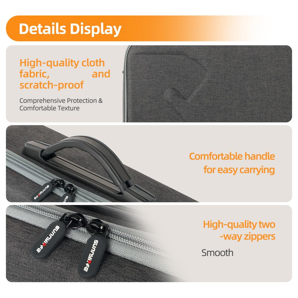 High-end Storage Bag For Mini 5 Pro Large Capacity Body Remote Control Bag Set Shockproof Crossbody Portable Protective Case