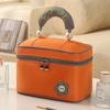 Large Capacity Handheld Cosmetic Bag Square Travel Toiletry Bag Fashion Wash Bag  Travel