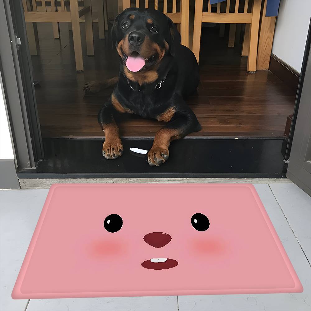 Cartoon L-Loopys Entrance Door Mat Washable Non-Slip Living Room Sofa Chairs Area Mat Kitchen Welcome Doormat