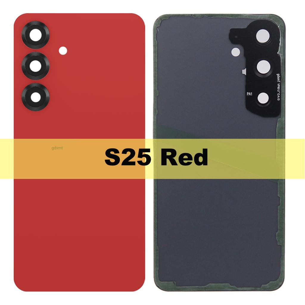 For Samsung Galaxy S25 S25 plus S931B S931B/DS S936 S936U Back Cover Repair Parts Door With Lens Back Glass Battery Cover