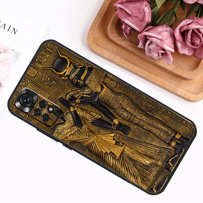 Funda con Mural de Faraón Egipcio Para Xiaomi Redmi Note 13 Pro 14 12 11 9 10 9S 10S 11S 12S Redmi 12C 13C 14C 10C