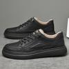 Fashion Fashion Brand Men's Oxford Shoes High-quality Men's Genuine Leather Casual Shoes Outdoor Hiking Shoes Anti Slip Wear-resistant