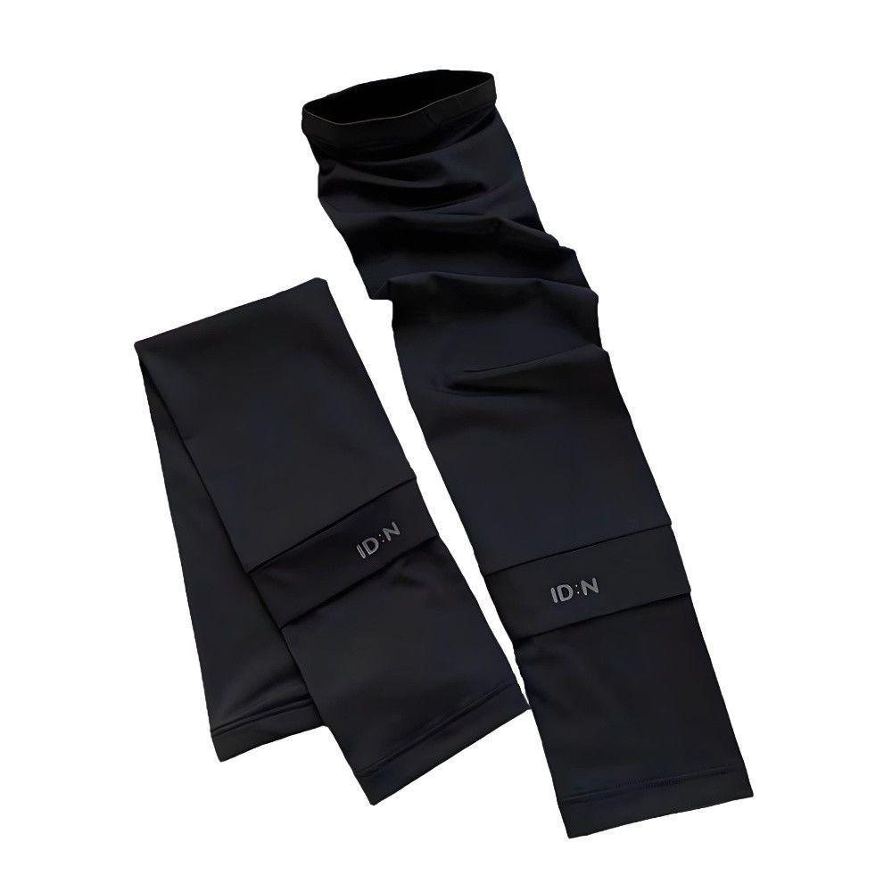 Long-Sleeved Anti-UV Sleeves Elastic Arm Covers New Sun Protection Sleeves Summer Cycling Driving чёрный