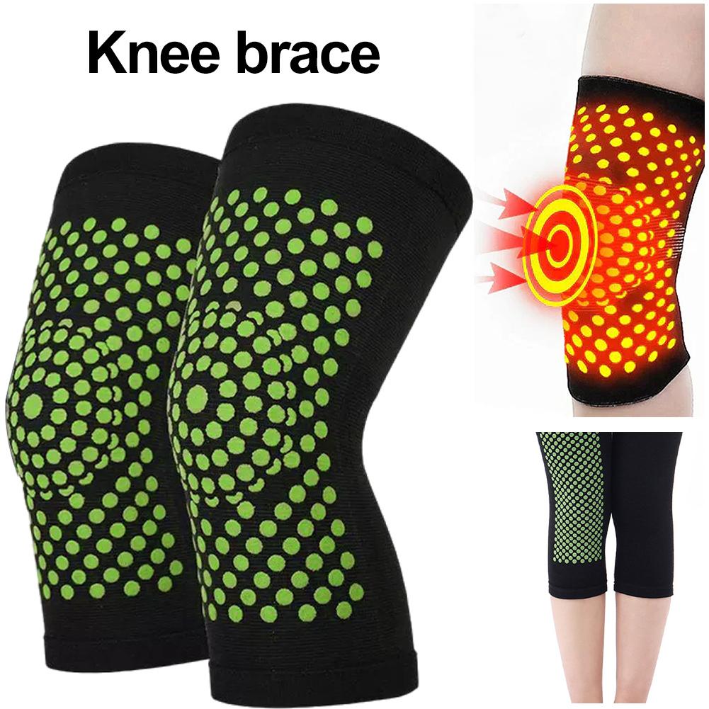 

1 пара наколенников с подогревом, эластичные наколенники с полынью, наколенники с подогревом для женщин и мужчин A