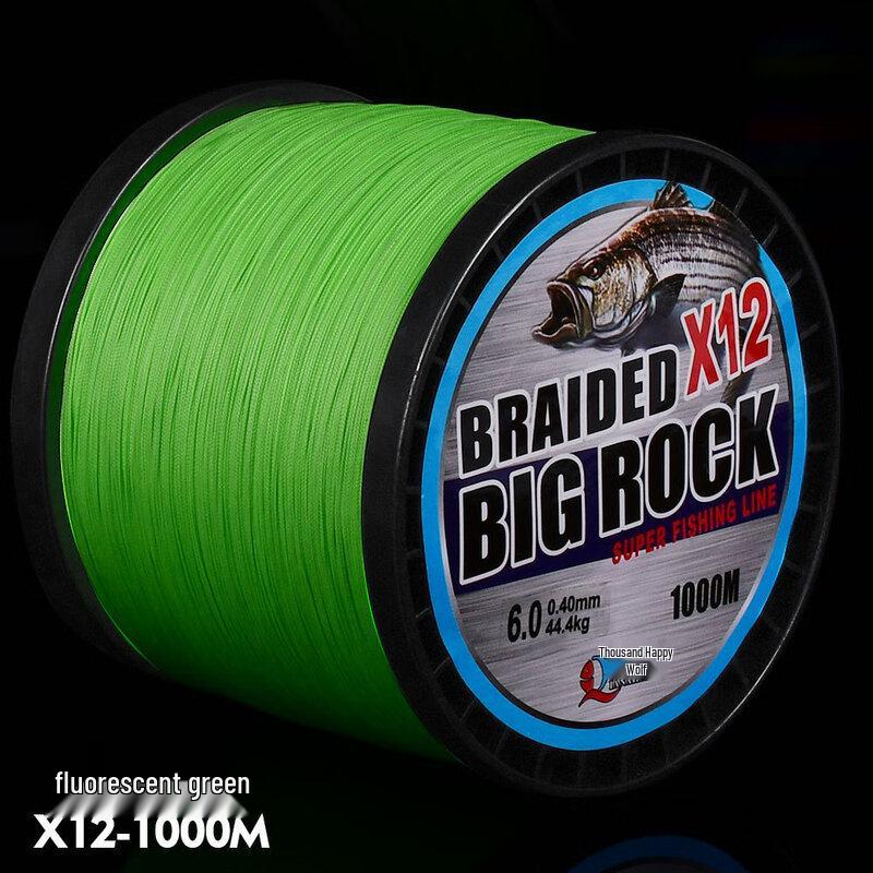 Longchan 12-Strand Braided PE Fishing Line 4.5