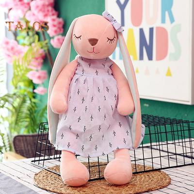 Paskalya Tavşanı Peluş Doldurulmuş Hayvan Sevimli Tavşan Bebek Paskalya Tavşanı Hatırası Bahar Şenlikli Masa Üstü Süsü Çocuklar için Paskalya Hediyeleri