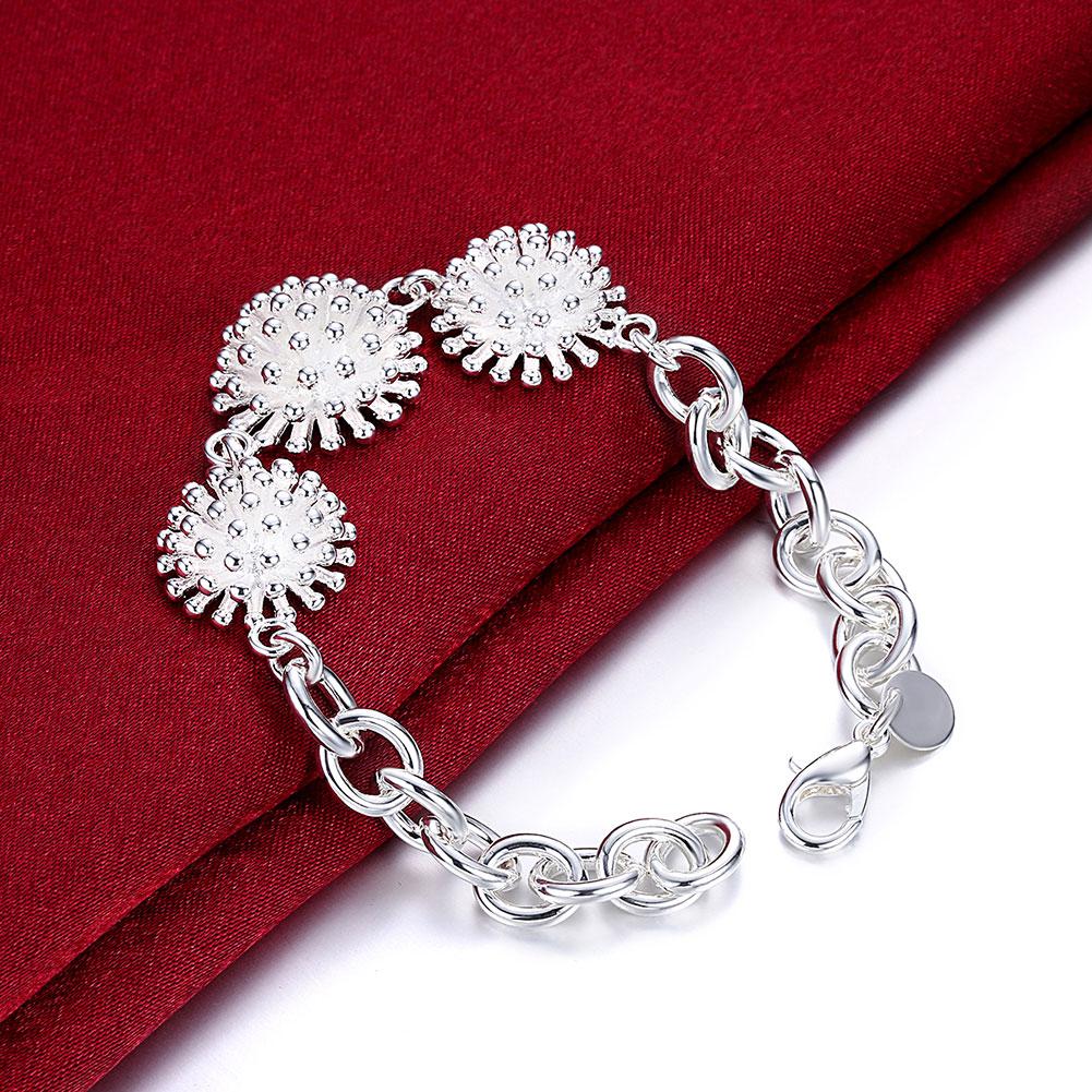 925 Sterling Silver Fireworks Bracelet Wedding Jewelry
