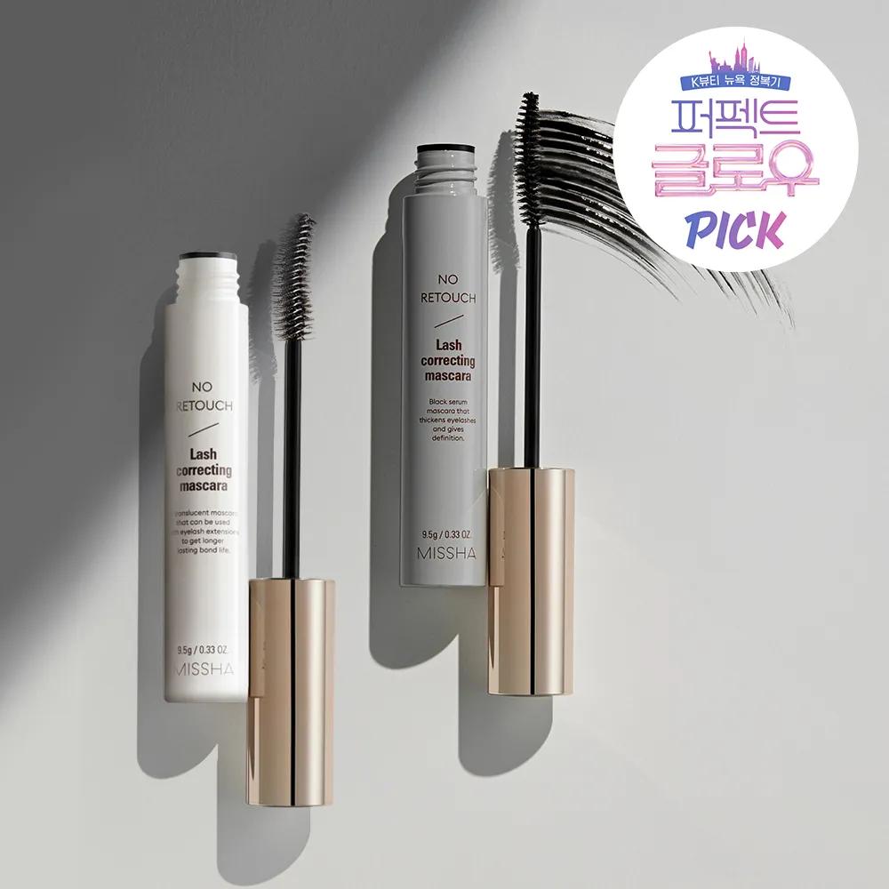 MISSHA No Retouch Lash (Correcting Mascara/Serum) 9.5g Lash Correcting Mascara Black