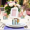 20/30/50PCS Mini Suitcase Party Favor Box with Tags Travel Party Decorations Bridal Shower Wedding Favors For Guests Candy Boxes