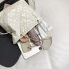 2026 Korean Style Quilted Diamond Chain Bucket Bag – Stylish Casual Underarm Accessory