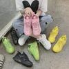 Modische Mesh-Dad-Schuhe für Frühling und Sommer – bonbonfarben, atmungsaktiv, mit dicker Sohle, vielseitige Sport-Sneaker