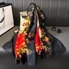 New silk scarf female fashion thin section temperament sunscreen sarong beach towel scarf scarf sarong